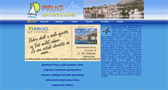 Desktop Screenshot of apartmani-prug.com